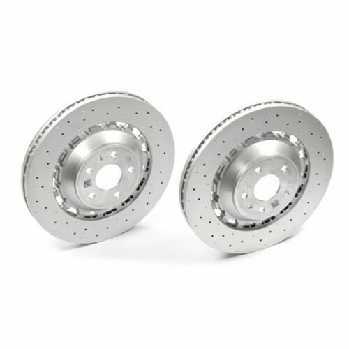 Front Audi Rs3 8v FL Sportback 8V0615301S Brake Discs 370x34mm Pair Round NEW