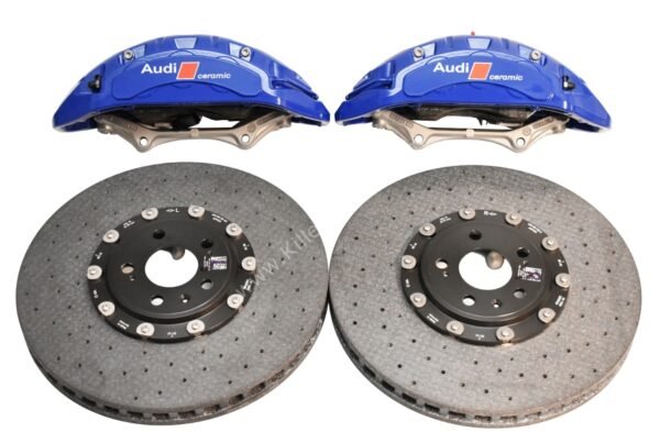 Audi Rs4 RS5 B9 Front Carbon Ceramic Brake Kit 400x38mm NEW Color Blue