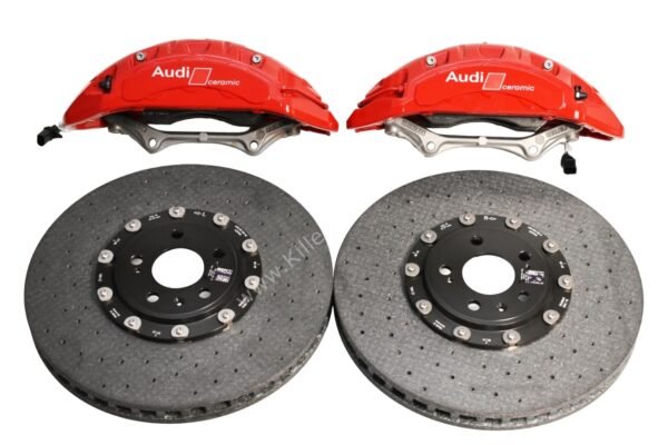 Audi Rs4 RS5 B9 Front Carbon Ceramic Brake Kit 400x38mm NEW Color Red