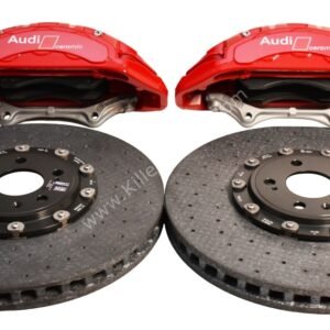 Audi Rs4 RS5 B9 Front Carbon Ceramic Brake Kit 400x38mm NEW Color Red