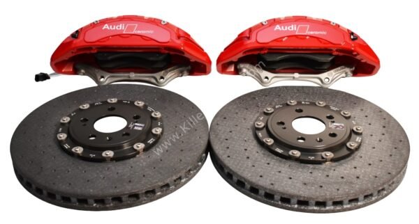 Audi Rs4 RS5 B9 Front Carbon Ceramic Brake Kit 400x38mm NEW Color Red