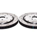 Front Audi TTRS 8S DBA53912SLVS Brake Discs 370x34mm 5000 series Fully Assembled 2-Piece