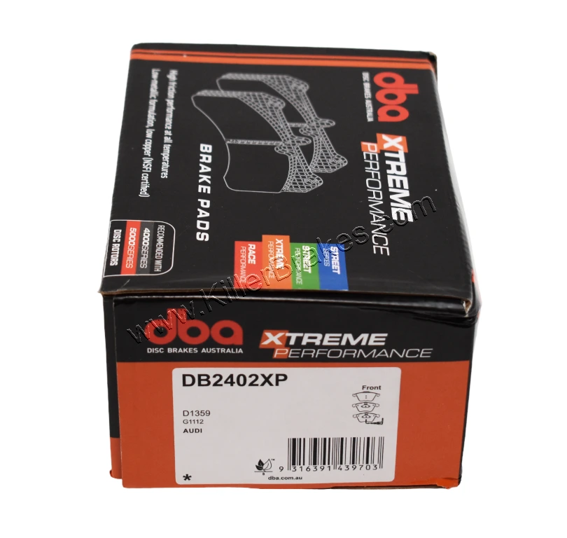 Front Audi S3 8p Mk6 R20 DBA Brake Pads DB2402XP Xtreme Performance