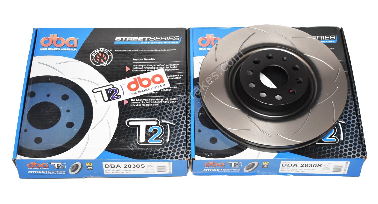 Front-DBA-2830S-Brake-Discs-340x30mm-T2-Slotted-New-8