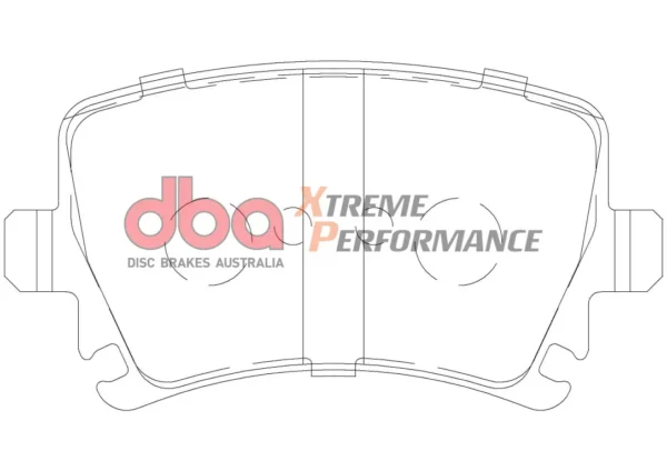 Rear Audi S3 8p Mk6 R20 DBA Brake Pads DB1865XP Xtreme Performance