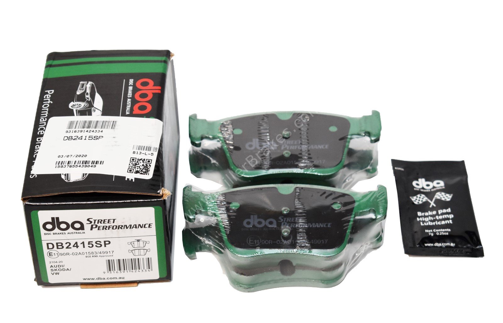 Rear-DBA-Brake-Pads-DB2415SP-Street-Performance-Golf-7R-Audi-S3-8v-Cupra-5f-2