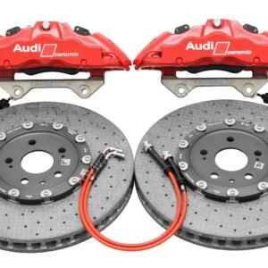 Audi RSQ3 F3 Ceramic Brake Kit Brembo 6pots 380x38mm Ceramic Discs RED NEW