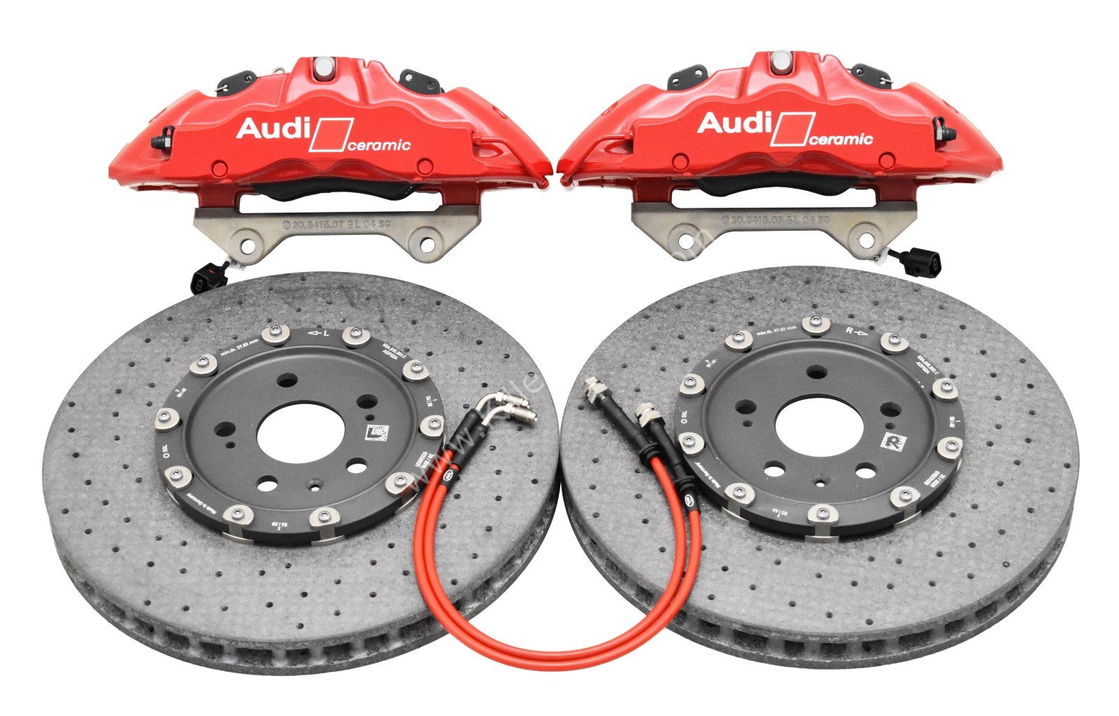 Audi RSQ3 F3 Ceramic Brake Kit Brembo 6pots 380x38mm Ceramic Discs RED NEW