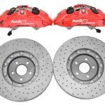 Audi RSQ3 F3 Ceramic Brake Kit Brembo 6pots 380x38mm Ceramic Discs RED NEW