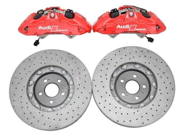 Audi RSQ3 F3 Ceramic Brake Kit Brembo 6pots 380x38mm Ceramic Discs RED NEW