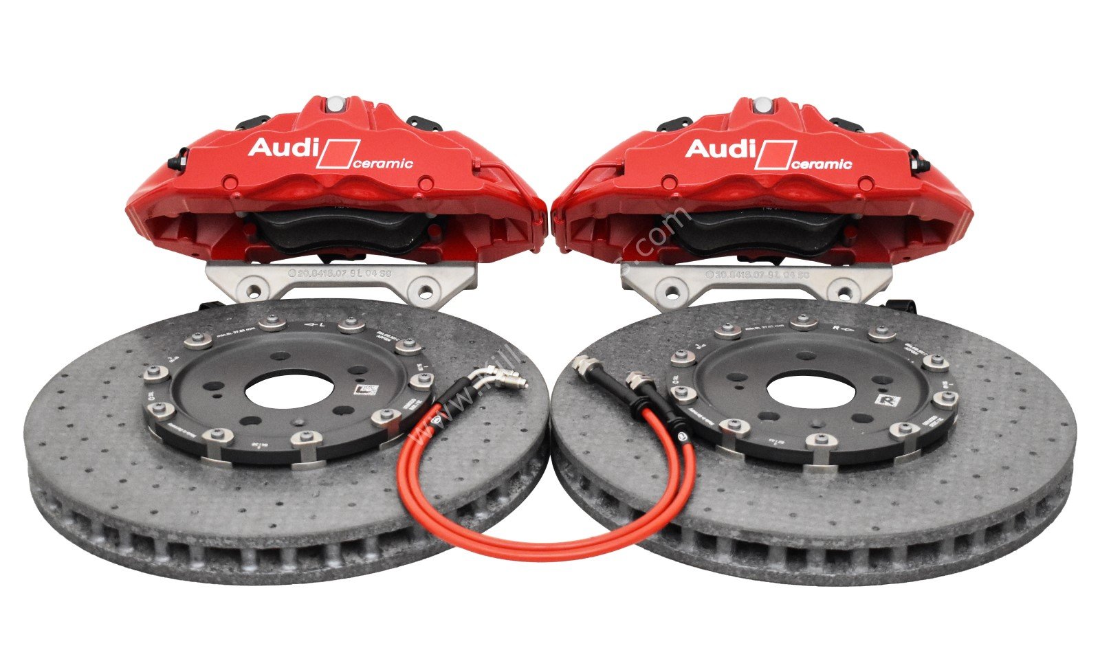 Audi Rs3 8Y RSQ3 F3 Ceramic Brake Kit Brembo 6pots 380x38mm Ceramic Discs  RED NEW