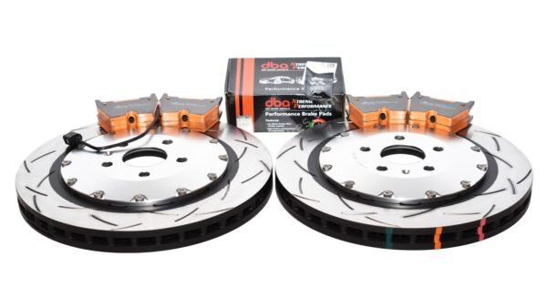 Front Audi TTRS 8S Brake Discs Pads Package DBA53912SLVS 370x34mm DB15005XP