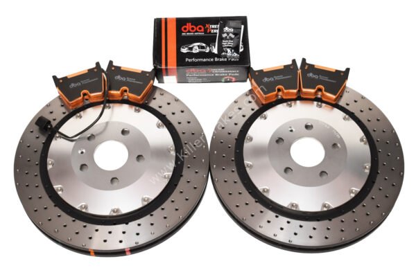 Audi TTRS 8S Brake Discs Pads Package DBA 53912SLVXD 370x34mm DBA DB15005XP