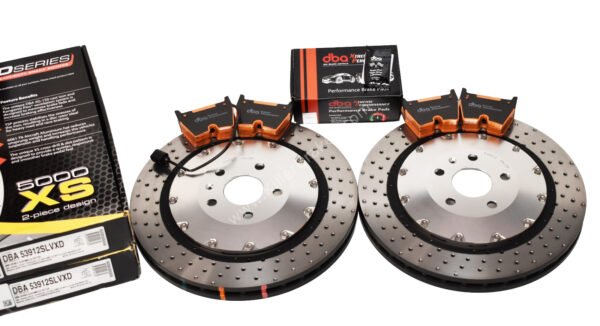 Audi TTRS 8S Brake Discs Pads Package DBA 53912SLVXD 370x34mm DBA DB15005XP