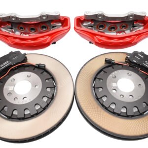 Front Audi Sq7 4M Brake Kit 6piston Red Akebono 400x38mm A4 S4 A5 S5 A6 C8 New