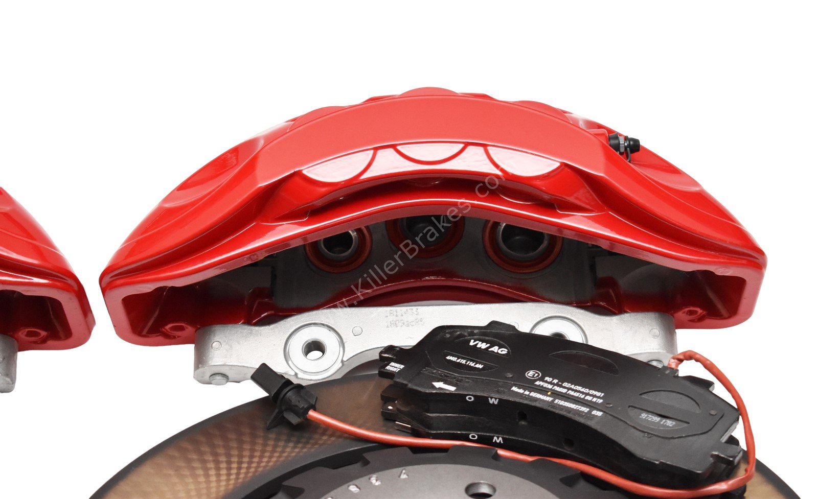 Front Audi Sq7 4M Brake Kit 6piston Red Akebono 400x38mm A4 S4 A5 S5 A6 C8 New