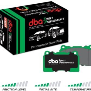 Front Golf 5 6 Scirocco DBA Brake Pads DB1849SP Street Performance