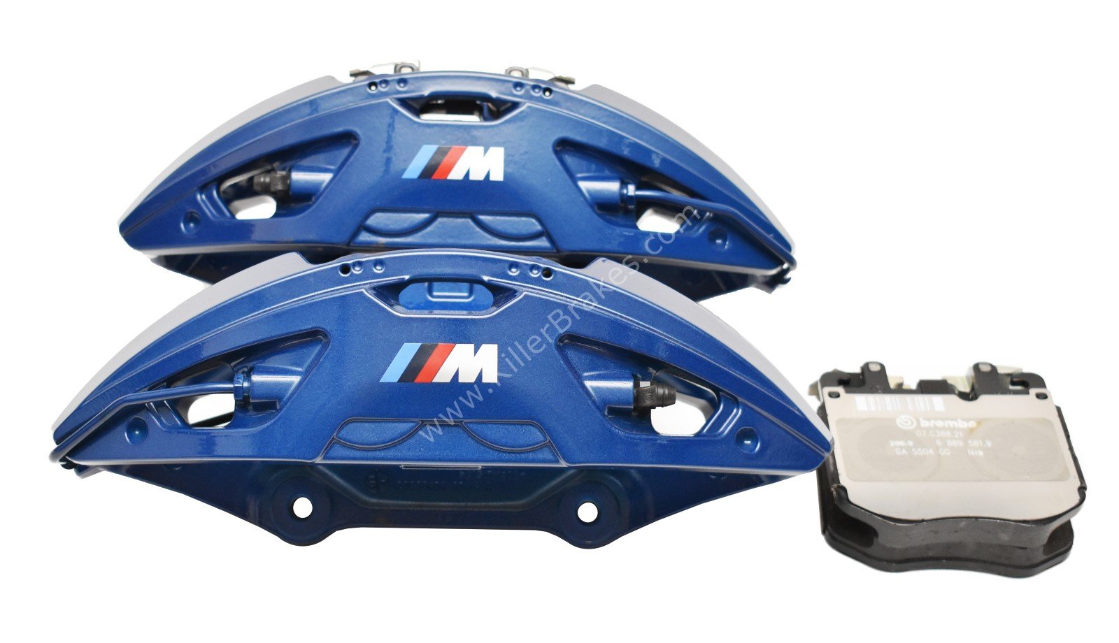 Front M Performance Blue Calipers 4pot Brembo BMW OEM G01 G02 G20 G29 G30 G31 G11 G01 G02 G05 New