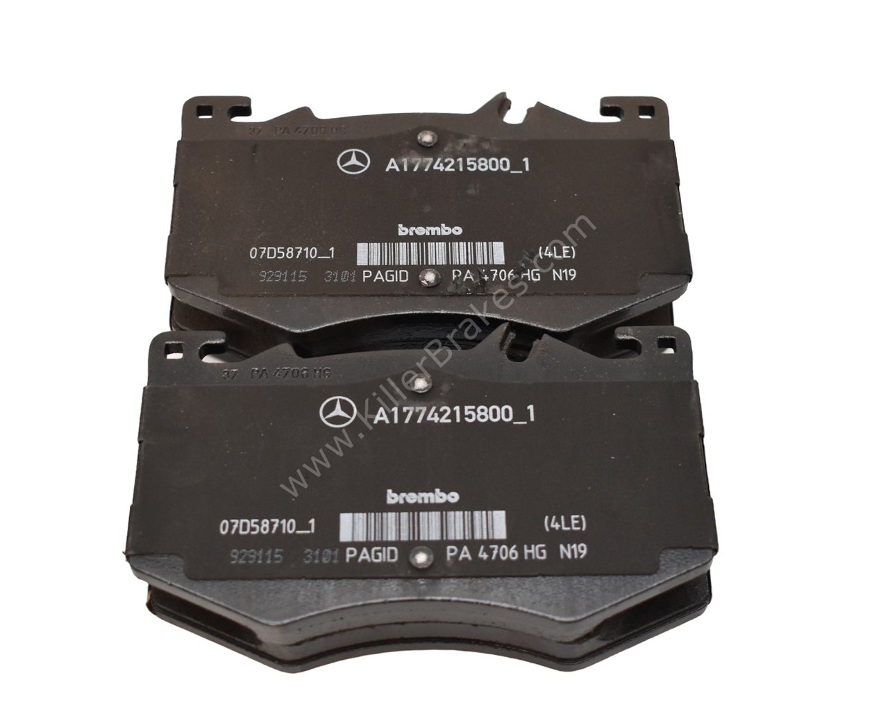 Mercedes A35 A45 W177 Brembo 4pot Calipers A2474216900 A2474217000 New