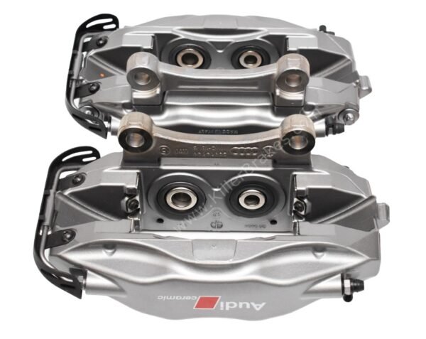 Rear Audi Q7 4L 4pot Brembo Ceramic Calipers 4L0615407B 4L0615408B 370x30mm