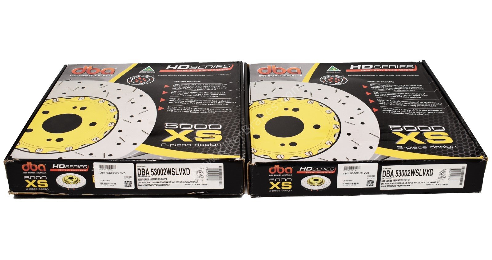 Front Audi RS6 RS7 390x36mm Wave DBA 53002WSLVXD Brake Discs 4G0615301AH NEW