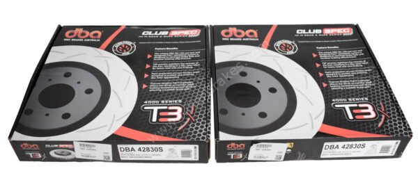 Front DBA42830S Brake Discs 340x30mm 4000 series T3 Slotted New