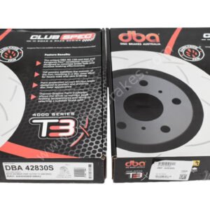 Front DBA42830S Brake Discs 340x30mm 4000 series T3 Slotted New