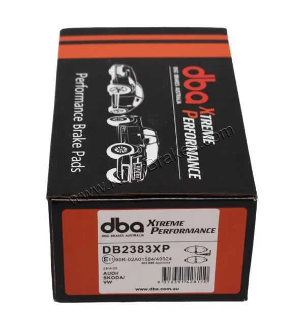 Front Golf 7 Audi A3 8v DBA Brake Pads DB2383XP Xtreme Performance