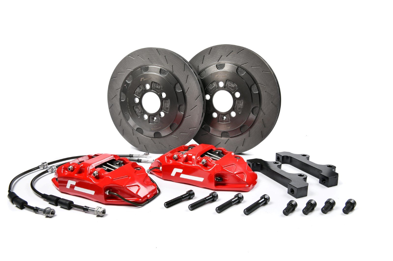 Racingline Performance Stage 2 Brake Kit 330mm Polo 6R6C A1S1 8X Ibiza 6J6P VWR65P1GT-RED 3