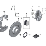 Front BMW M2 F87 M3 F80 M4 F82 DBA 53298SLVS Brake Discs 380x30mm