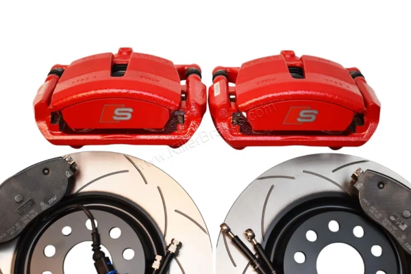 Front Golf 7 GTI R Seat Cupra S3 8v Brake Kit Red New
