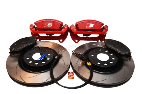 Front Golf 7 GTI R Seat Cupra S3 8v Brake Kit Red New