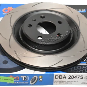 Rear Audi S4 S5 B8 B9 DBA2847S Brake Discs 330x22mm Street T2 Slotted New