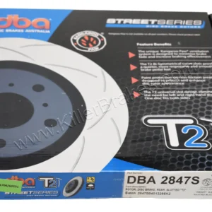 Rear Audi S4 S5 B8 B9 DBA2847S Brake Discs 330x22mm Street T2 Slotted New