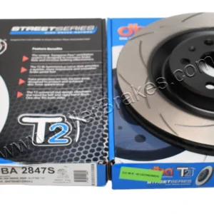 Rear Audi S4 S5 B8 B9 DBA2847S Brake Discs 330x22mm Street T2 Slotted New