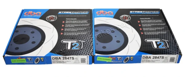 Rear Audi S4 S5 B8 B9 DBA2847S Brake Discs 330x22mm Street T2 Slotted New Rear Audi S4 S5 B8 B9 DBA2847S Brake Discs 330x22mm Street T2 Slotted New