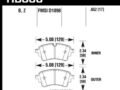 Rear Hawk Performance HB866B.652 Brake Pads HPS 5.0 Audi Rs4 Rs5 B9 S4 S5 B9 A6 C8