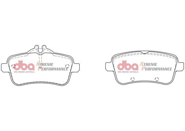 Rear Mercedes A45 AMG DBA Brake Pads DB8880XP Xtreme Performance 0064206320 1 Rear Mercedes A45 AMG DBA Brake Pads DB8880XP Xtreme Performance 0064206320 Rear Mercedes A45 AMG DBA Brake Pads DB8880XP Xtreme Performance 0064206320