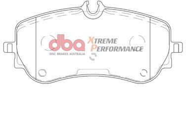 Rear Volkswagen Amarok v6 DBA Brake Pads DB15002XP Xtreme Performance 2H6698451