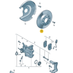 Rear Volkswagen Amarok V6 DBA Brake Discs 2777S 300x22mm Street Series T2 2N0615601