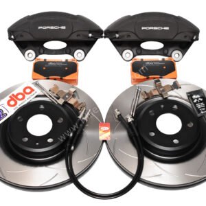 Audi A4 A5 S4 S5 B8 Brake Kit Porsche Macan Brembo 4pot DBA 345x30mm Slotted discs NEW