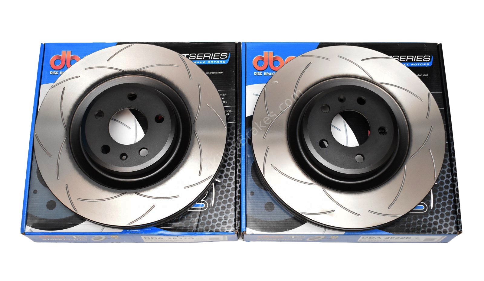 Audi-S4-S5-B8-Front-DBA-2832S-345x30mm-Brake-Discs-T2-Series-Slotted-New-5-1