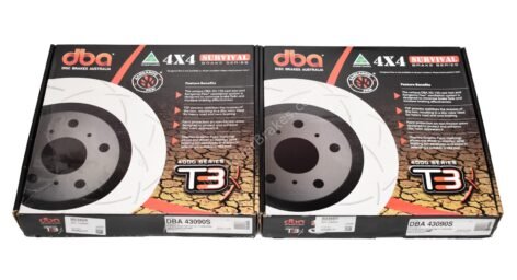 Front DBA 43090S Slotted T3 Brake Discs Range Rover Sport 380x34mm