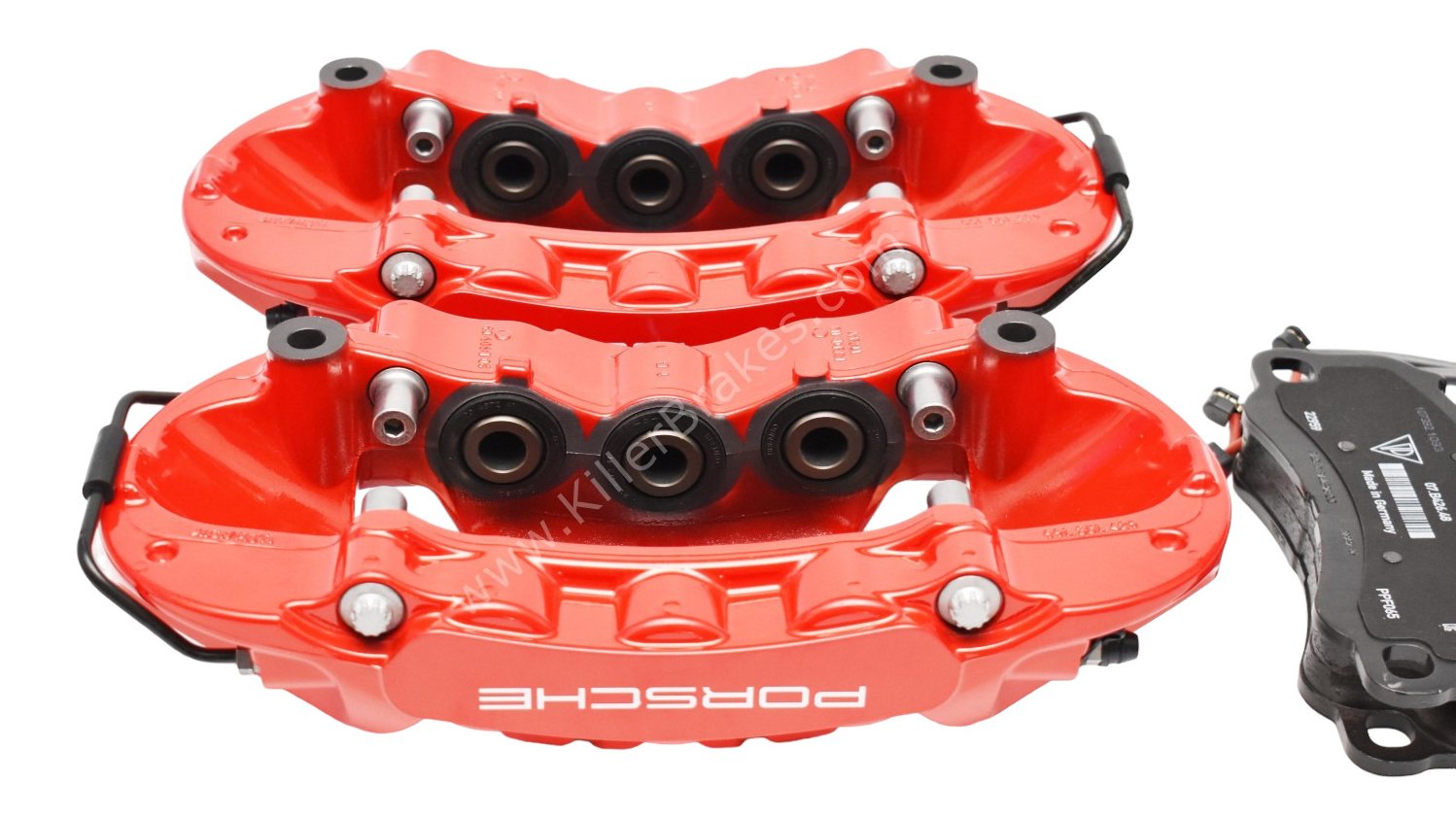 Front Porsche 991 GT3 GT3RS GT2RS Metallic 6pot Calipers Red Brembo 99135142786 99135142886 99135194783 2 Front Porsche 991 GT3 GT3RS GT2RS Metallic 6pot Calipers Red Brembo 99135142786 99135142886 99135194783 Front Porsche 991 GT3 GT3RS GT2RS Metallic 6pot Calipers Red Brembo 99135142786 99135142886 99135194783