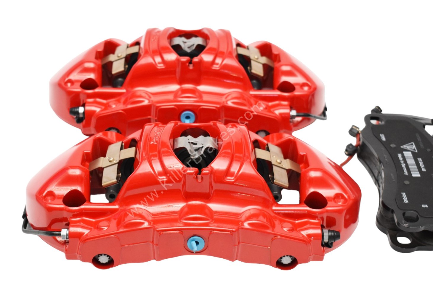 Front Porsche 991 GT3 GT3RS GT2RS Metallic 6pot Calipers Red Brembo 99135142786 99135142886 99135194783