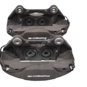 Audi A4 A5 S4 S5 B8 Brake Kit Porsche Macan Brembo 4pot DBA 345x30mm Slotted discs NEW