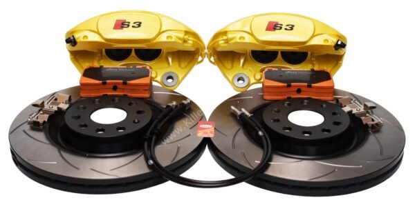 MQB Brake Kit Porsche Macan Brembo 4pot DBA 345x30mm Slotted discs NEW with color/logo options 4 MQB Brake Kit Porsche Macan Brembo 4pot DBA 345x30mm Slotted discs NEW with color/logo options MQB Brake Kit Porsche Macan Brembo 4pot DBA 345x30mm Slotted discs NEW with color/logo options