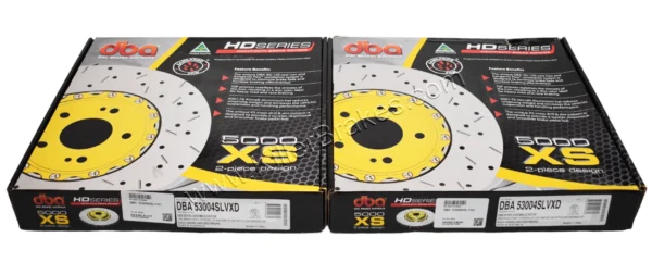 Front Audi Rs3 8v Sedan DBA53004SLVXD Brake Discs 370x34mm 5000 series 2-Piece