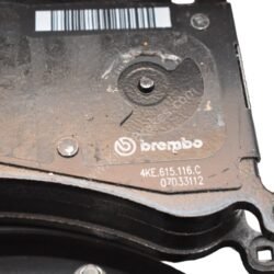 Front Brembo 6pot Brake Kit Dba 2-piece Brake Discs 380x36mm 52774BLKS 4KE615107B 4KE615108B