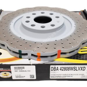 Front DBA42808WSLVXD Wave Brake Discs 345x30mm 4000 series Drilled New Golf 6R S3 8P